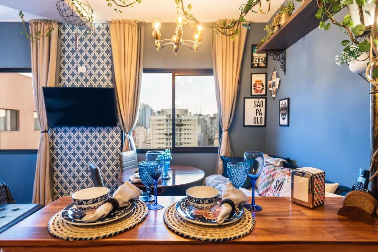 Apto1712 - Apartamento Inteiro, Completo E Confortavel Sao Paulo